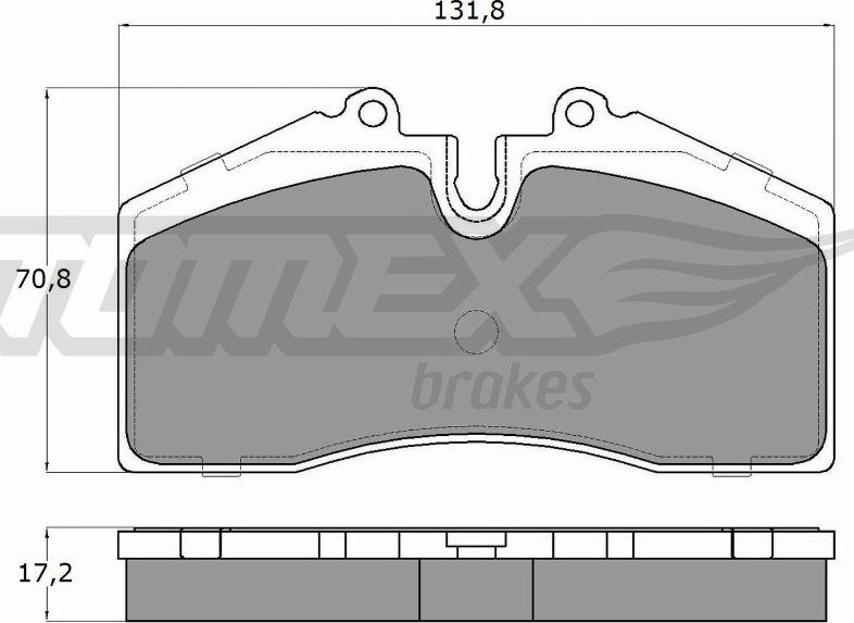 TOMEX brakes TX 18-01 - Kit de plaquettes de frein, frein à disque cwaw.fr