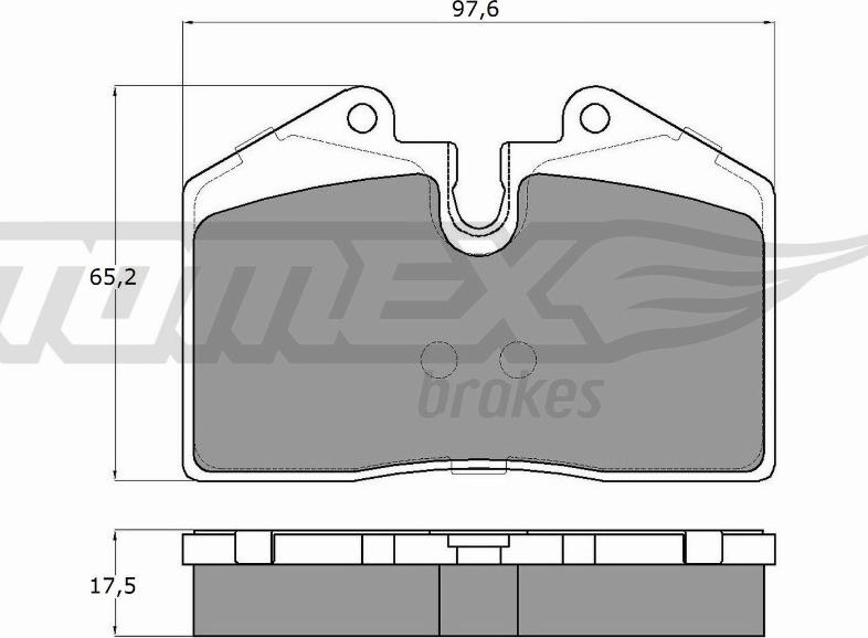 TOMEX brakes TX 18-02 - Kit de plaquettes de frein, frein à disque cwaw.fr