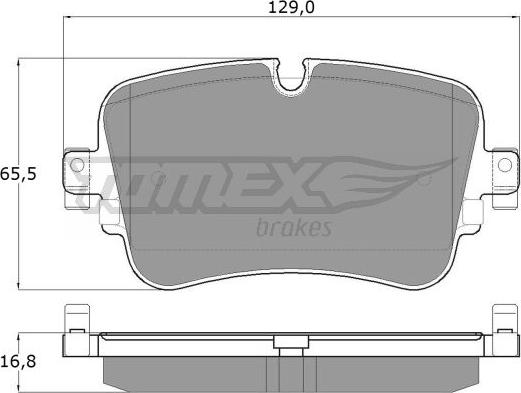 TOMEX brakes TX 18-24 - Kit de plaquettes de frein, frein à disque cwaw.fr