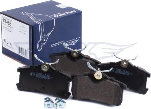 TOMEX brakes TX 13-65 - Kit de plaquettes de frein, frein à disque cwaw.fr