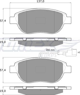 Magneti Marelli 363700205163 - Kit de plaquettes de frein, frein à disque cwaw.fr