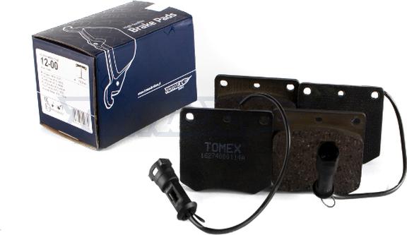 TOMEX brakes TX 12-00 - Kit de plaquettes de frein, frein à disque cwaw.fr