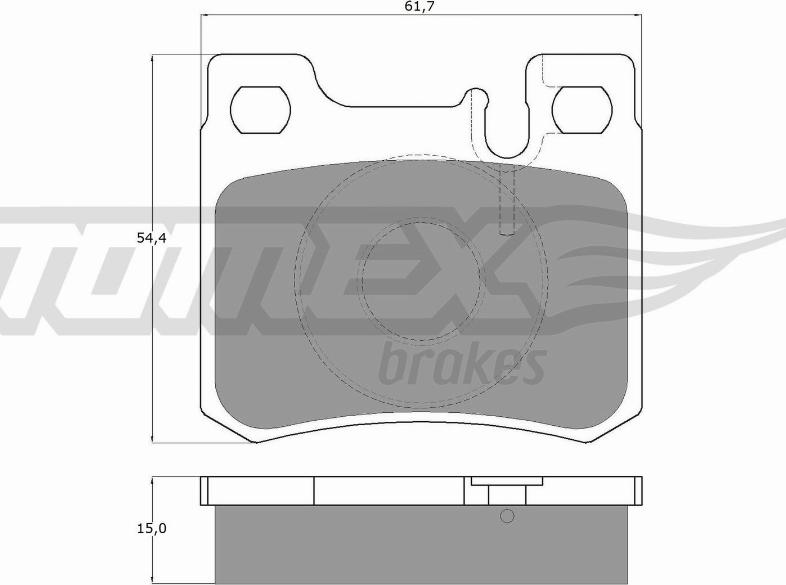 TOMEX brakes TX 12-30 - Kit de plaquettes de frein, frein à disque cwaw.fr