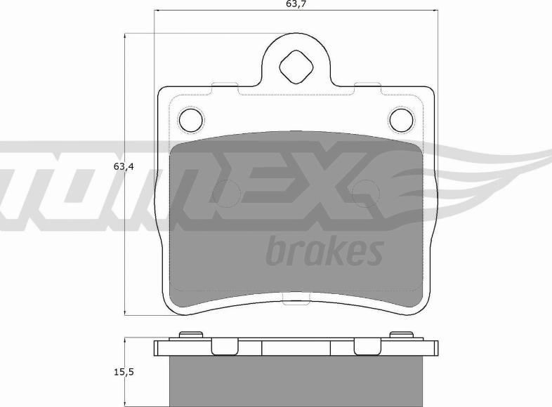 TOMEX brakes TX 12-77 - Kit de plaquettes de frein, frein à disque cwaw.fr