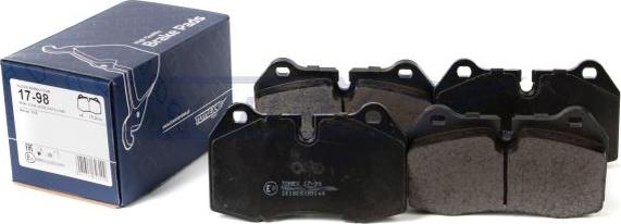 TOMEX brakes TX 17-98 - Kit de plaquettes de frein, frein à disque cwaw.fr