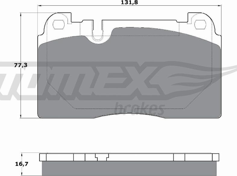 TOMEX brakes TX 17-06 - Kit de plaquettes de frein, frein à disque cwaw.fr