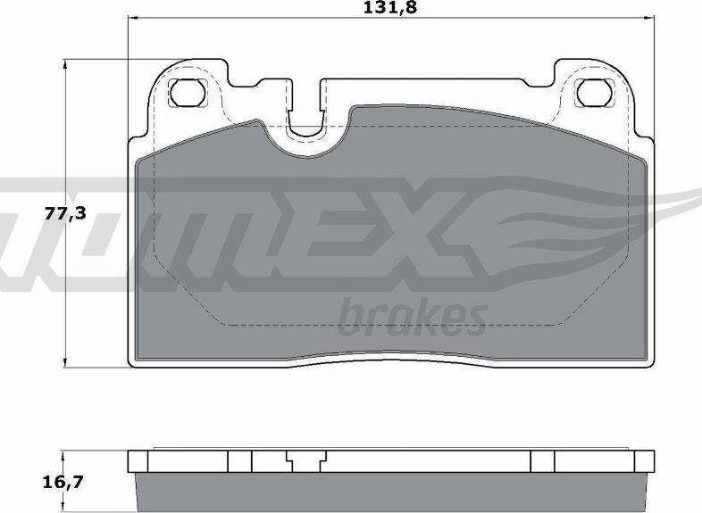 TOMEX brakes TX 17-14 - Kit de plaquettes de frein, frein à disque cwaw.fr