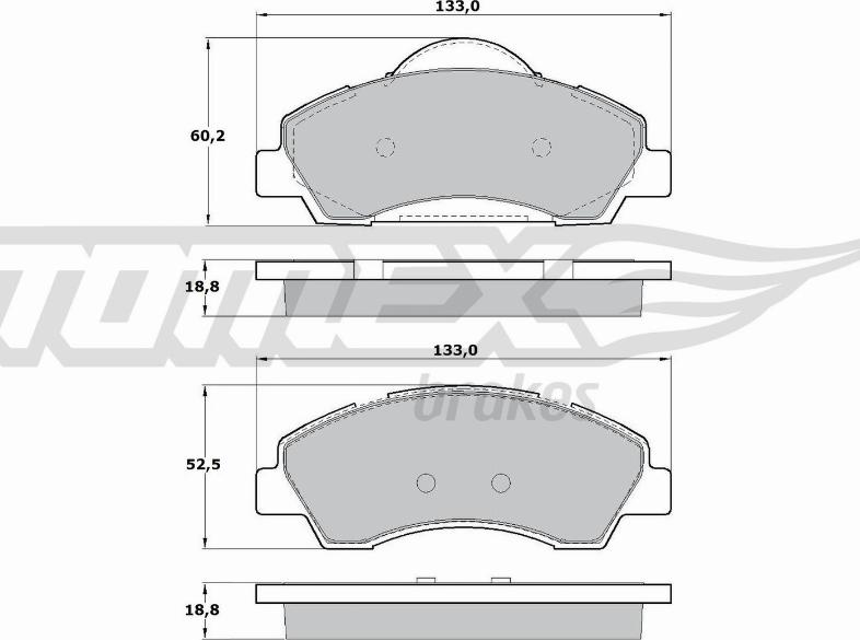 TOMEX brakes TX 17-28 - Kit de plaquettes de frein, frein à disque cwaw.fr