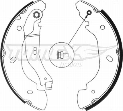 TOMEX brakes TX 20-94 - Jeu de mâchoires de frein cwaw.fr