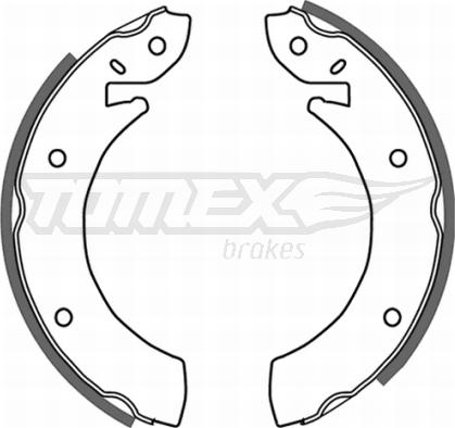 TOMEX brakes TX 20-96 - Jeu de mâchoires de frein cwaw.fr