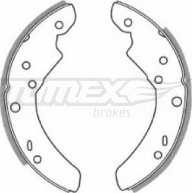 TOMEX brakes TX 20-90 - Jeu de mâchoires de frein cwaw.fr