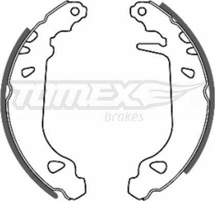 TOMEX brakes TX 20-45 - Jeu de mâchoires de frein cwaw.fr