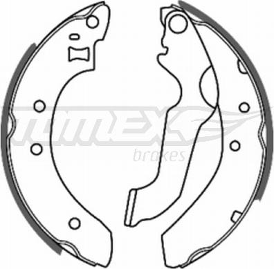 TOMEX brakes TX 20-61 - Jeu de mâchoires de frein cwaw.fr