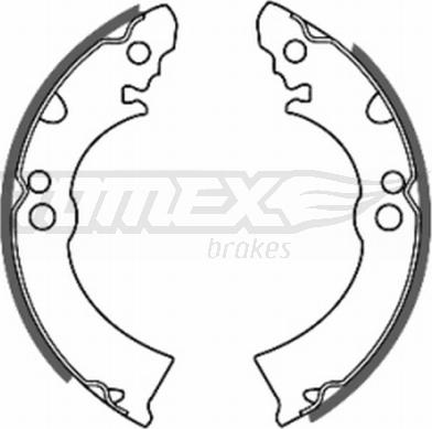 TOMEX brakes TX 20-63 - Jeu de mâchoires de frein cwaw.fr