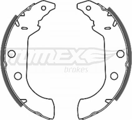 TOMEX brakes TX 20-67 - Jeu de mâchoires de frein cwaw.fr