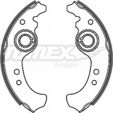 TOMEX brakes TX20-01 - Jeu de mâchoires de frein cwaw.fr