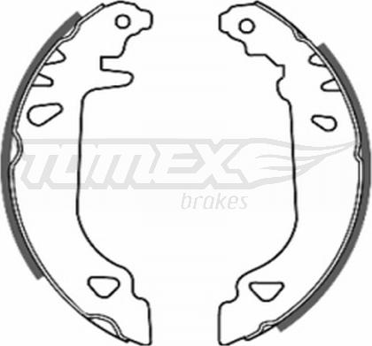 TOMEX brakes TX 20-19 - Jeu de mâchoires de frein cwaw.fr