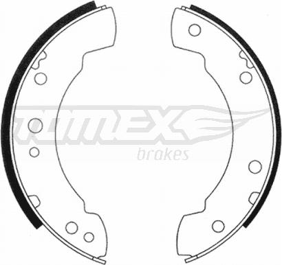 TOMEX brakes TX 20-88 - Jeu de mâchoires de frein cwaw.fr