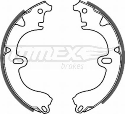 TOMEX brakes TX 20-82 - Jeu de mâchoires de frein cwaw.fr