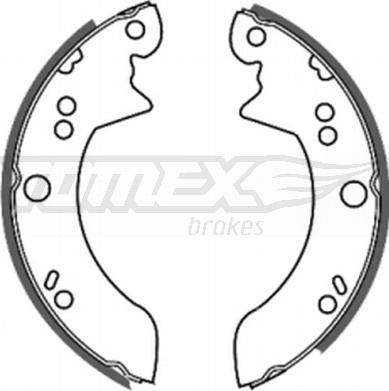 TOMEX brakes TX 20-35 - Jeu de mâchoires de frein cwaw.fr