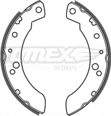 TOMEX brakes TX 20-33 - Jeu de mâchoires de frein cwaw.fr