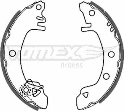 TOMEX brakes TX 20-32 - Jeu de mâchoires de frein cwaw.fr