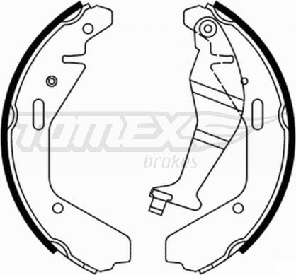 TOMEX brakes TX 21-94 - Jeu de mâchoires de frein cwaw.fr