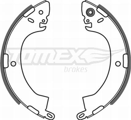 TOMEX brakes TX 21-44 - Jeu de mâchoires de frein cwaw.fr