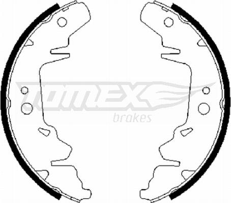 TOMEX brakes TX 21-64 - Jeu de mâchoires de frein cwaw.fr