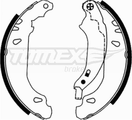 TOMEX brakes TX 21-65 - Jeu de mâchoires de frein cwaw.fr