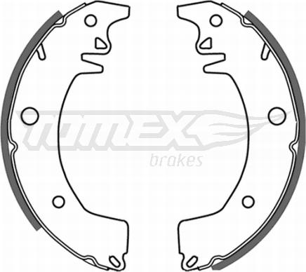 TOMEX brakes TX 21-03 - Jeu de mâchoires de frein cwaw.fr