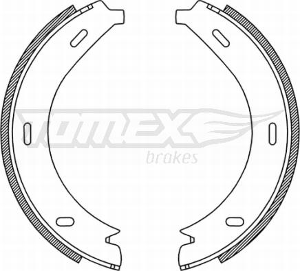 TOMEX brakes TX 21-19 - Jeu de mâchoires de frein cwaw.fr