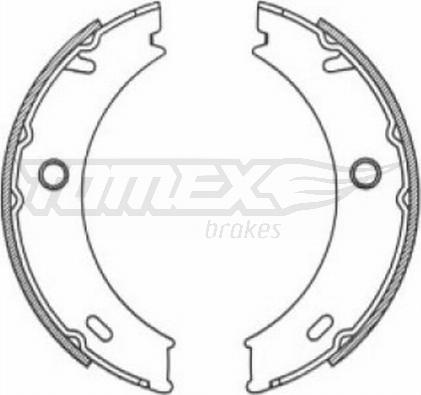 TOMEX brakes TX 21-18 - Jeu de mâchoires de frein cwaw.fr