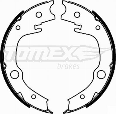 TOMEX brakes TX 21-86 - Jeu de mâchoires de frein cwaw.fr