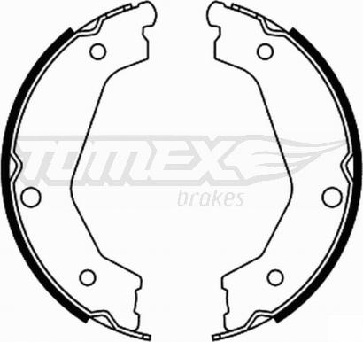 TOMEX brakes TX 21-88 - Jeu de mâchoires de frein cwaw.fr