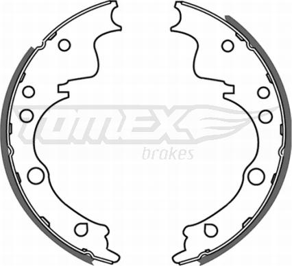 TOMEX brakes TX21-39 - Jeu de mâchoires de frein cwaw.fr