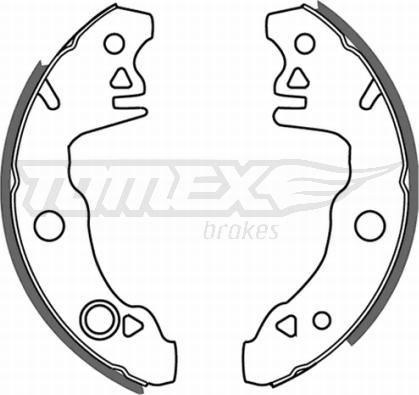 TOMEX brakes TX 21-29 - Jeu de mâchoires de frein cwaw.fr