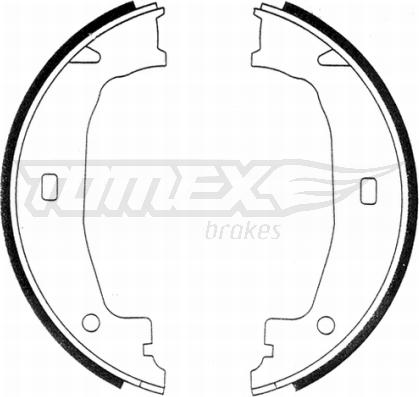 TOMEX brakes TX 21-24 - Jeu de mâchoires de frein cwaw.fr