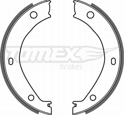 TOMEX brakes TX 21-26 - Jeu de mâchoires de frein cwaw.fr