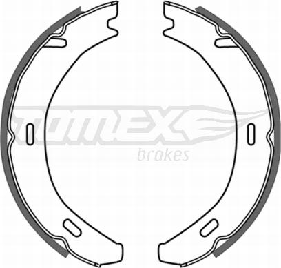 TOMEX brakes TX 21-20 - Jeu de mâchoires de frein cwaw.fr