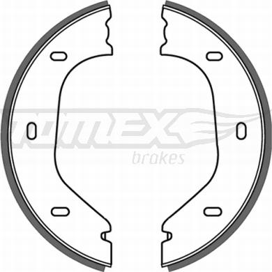 TOMEX brakes TX21-21 - Jeu de mâchoires de frein cwaw.fr