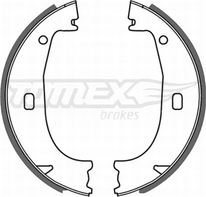 TOMEX brakes TX 21-23 - Jeu de mâchoires de frein cwaw.fr