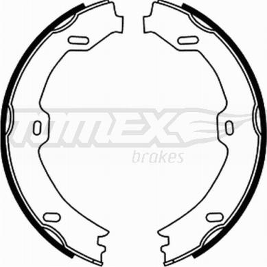 TOMEX brakes TX 21-72 - Jeu de mâchoires de frein cwaw.fr