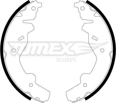 TOMEX brakes TX 23-19 - Jeu de mâchoires de frein cwaw.fr