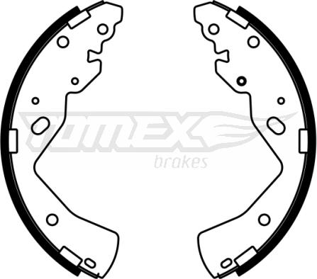 TOMEX brakes TX 22-98 - Jeu de mâchoires de frein cwaw.fr