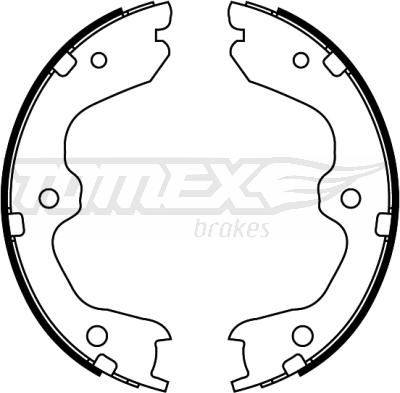 TOMEX brakes TX 22-93 - Jeu de mâchoires de frein cwaw.fr