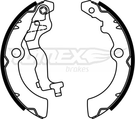 TOMEX brakes TX 22-92 - Jeu de mâchoires de frein cwaw.fr