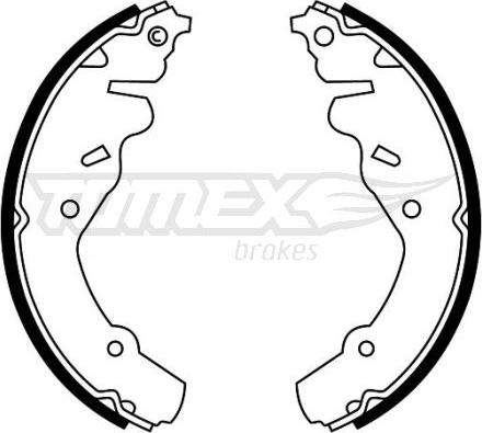 TOMEX brakes TX 22-42 - Jeu de mâchoires de frein cwaw.fr