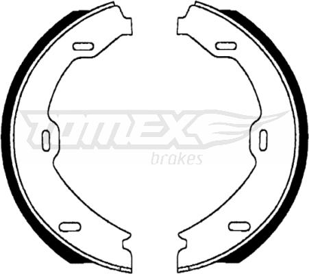 TOMEX brakes TX 22-69 - Jeu de mâchoires de frein cwaw.fr