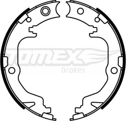 TOMEX brakes TX 22-60 - Jeu de mâchoires de frein cwaw.fr